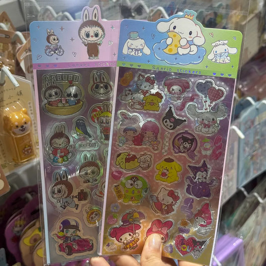 STICKERS METALIZADOS SURTIDOS