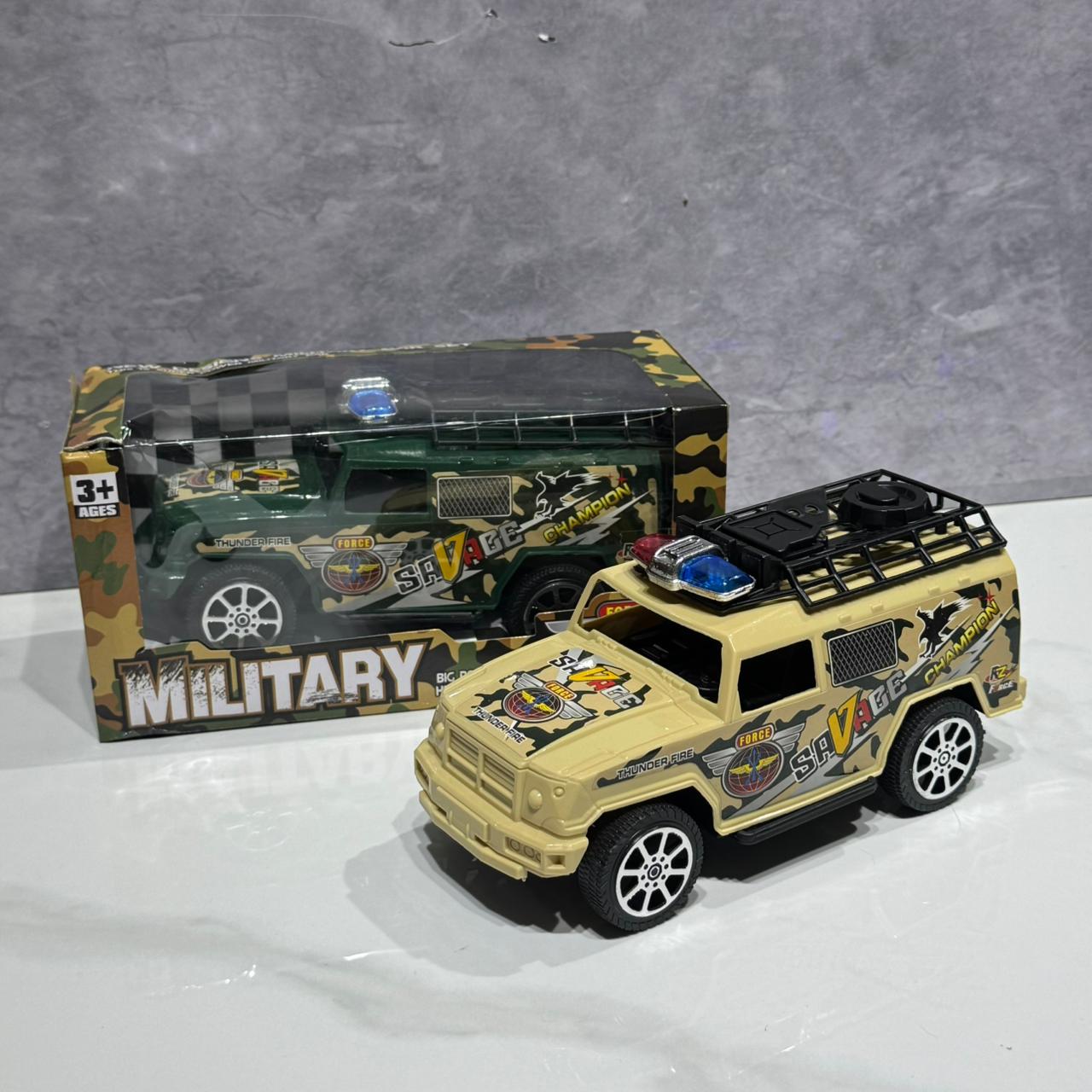 CARRO MILITAR FRICCIÓN