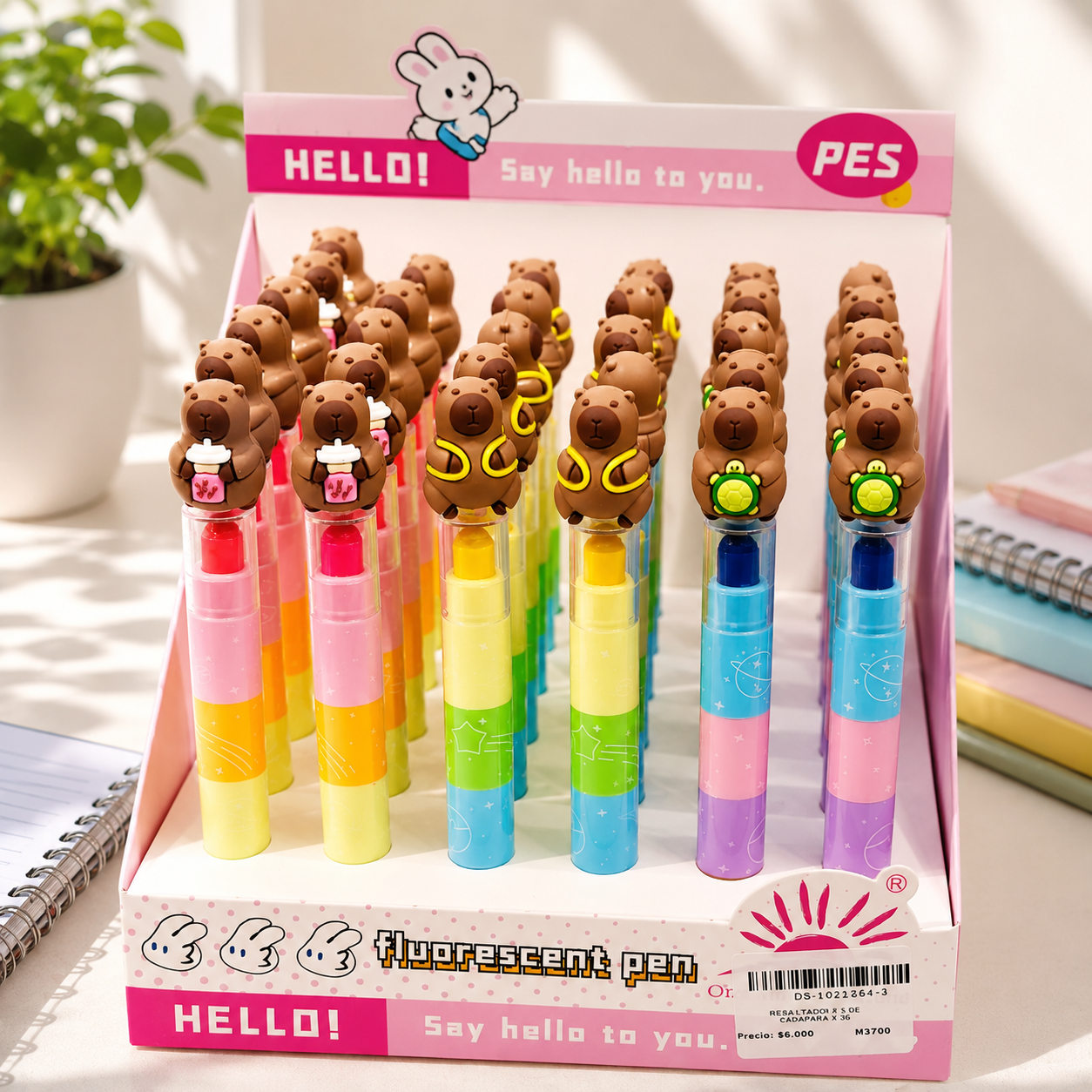 CRAYOLA ARCOIRIS DE CAPIBARA