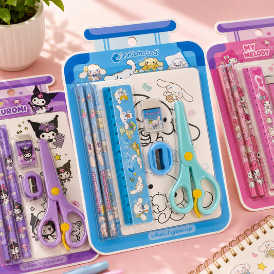 KIT ESCOLAR CON TIJERAS