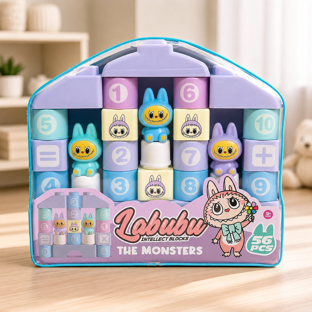 BOLSO DE BLOQUES LABUBU