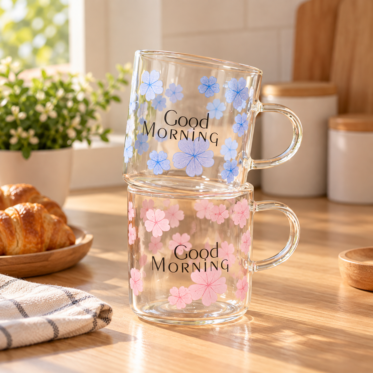 TAZA DE VIDRIO