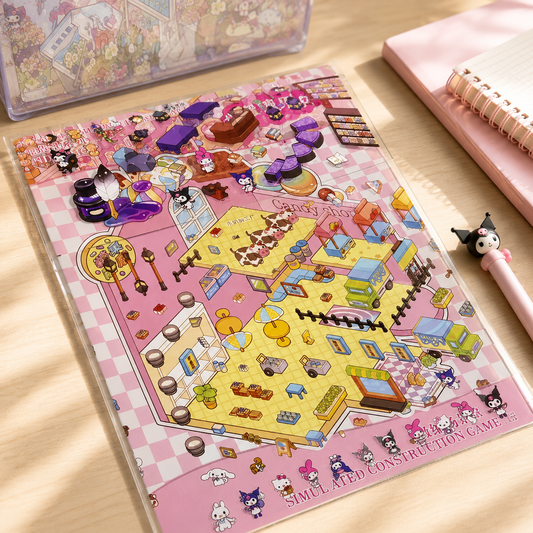 STICKERS ESCENARIOS DE SANRIO
