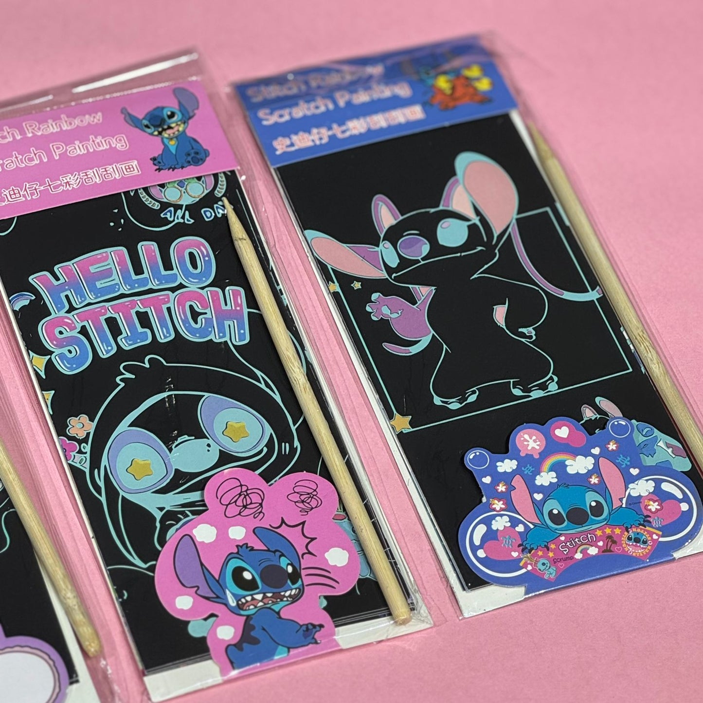 SCRATCH BOOK DE PERSONAJES