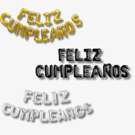 LETRERO INFABLE FELIZ CUMPLEAÑOS