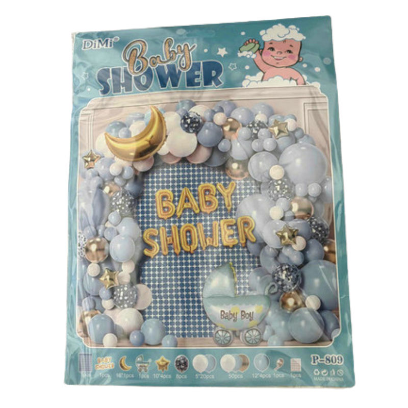 BOUQUET DE GLOBOS BABY SHOWER NIÑO