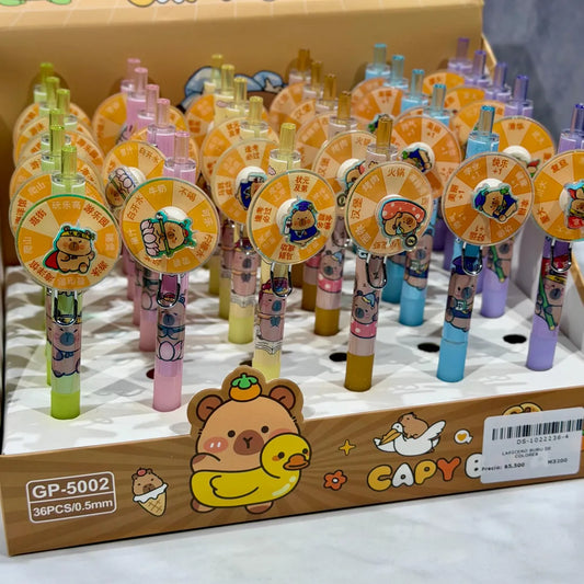 LAPICERO RULETA DE CAPIBARA