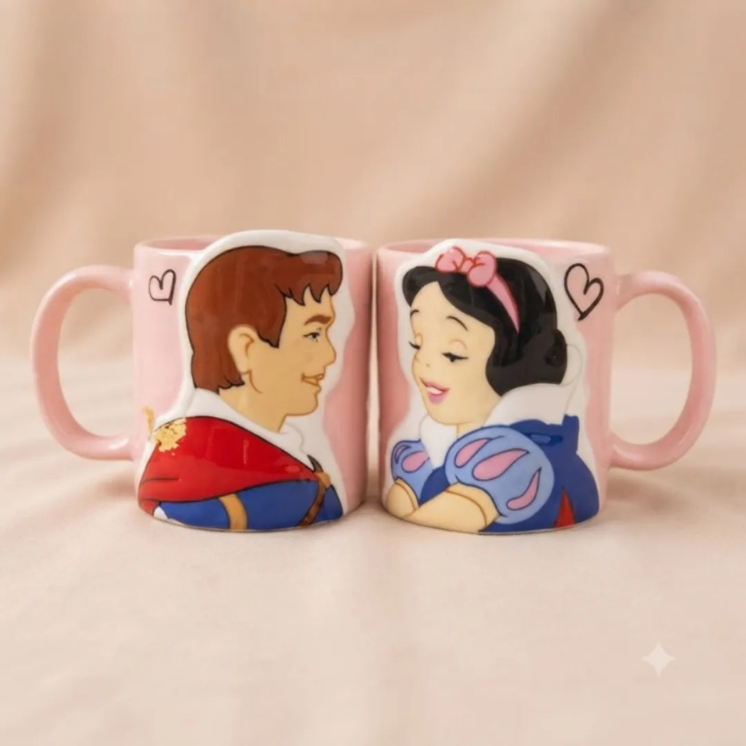 TAZA DE BLANCA NIEVES Y PRINCIPE FLORIAN