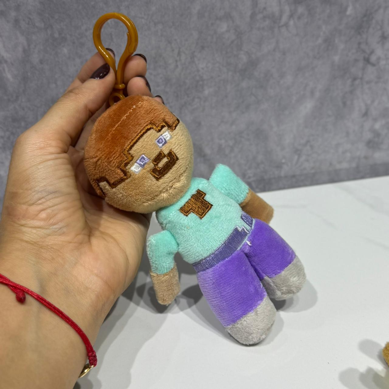 LLAVERO EN PELUCHE MINECRAFT