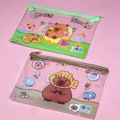 CARTUCHERA TRANSPARENTE SANRIO