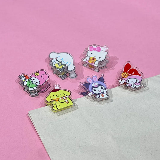 CLIPS DE HOJAS EN ACETATO