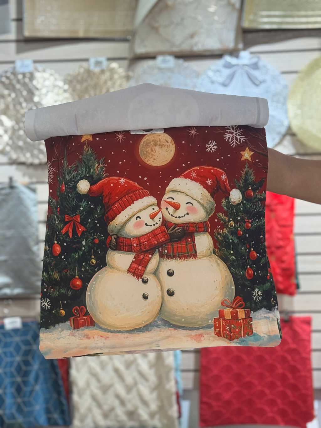 FUNDAS NAVIDEÑAS ESTAMPADAS