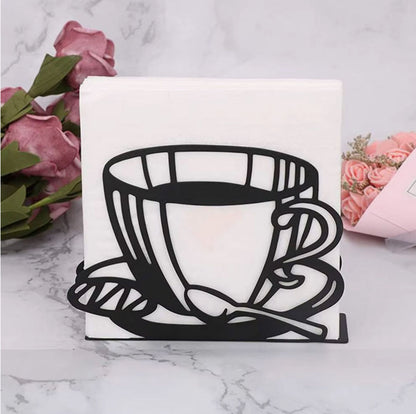 SERVILLETERO TAZA DE CAFÉ