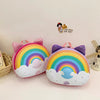 MORRAL ARCOIRIS GATITO CON LUZ