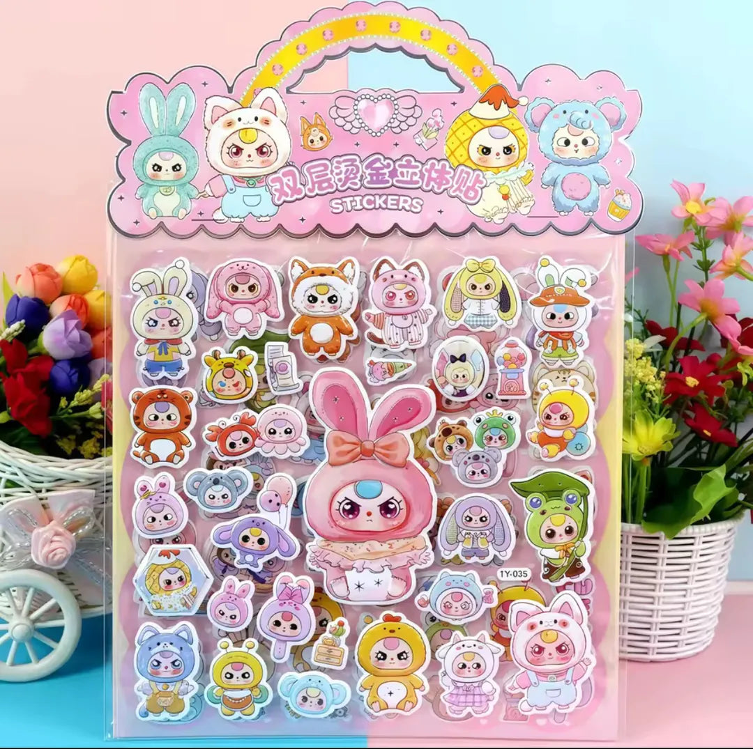 STICKERS PERSONAJES SURTIDOS