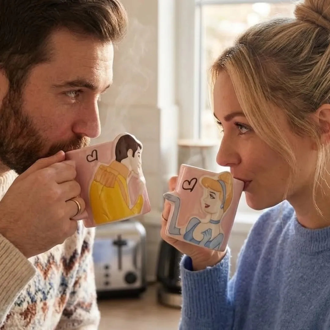 TAZA DE CENICIENTA Y EL PRINCIPE ENCANTADOR