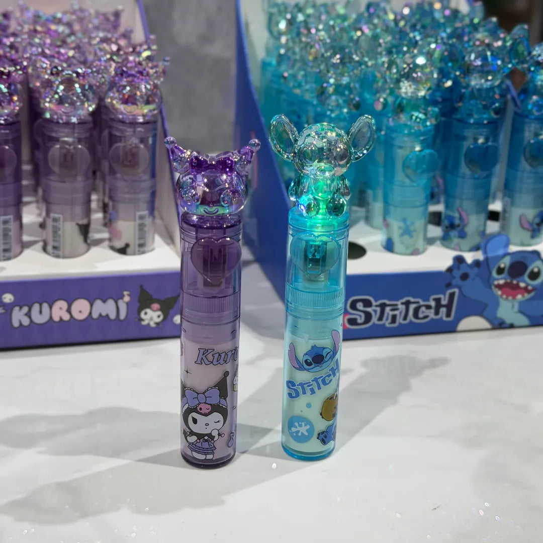 BORRADOR CON LUZ STITCH Y KUROMI