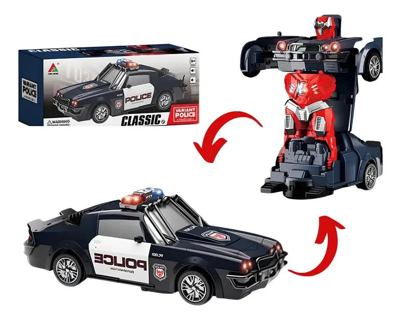 CARRO POLICIA TRANSFORMER