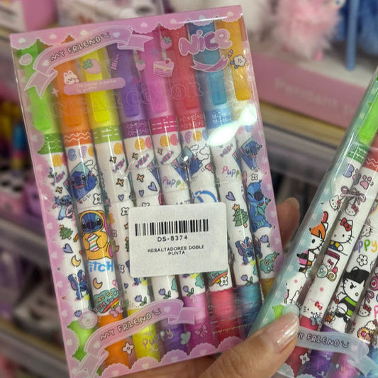 RESALTADORES DOBLE PUNTA