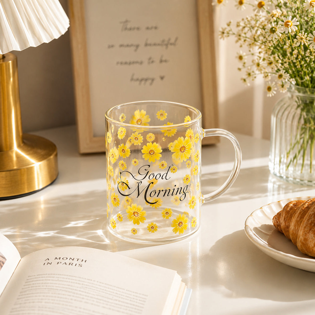 TAZA DE VIDRIO