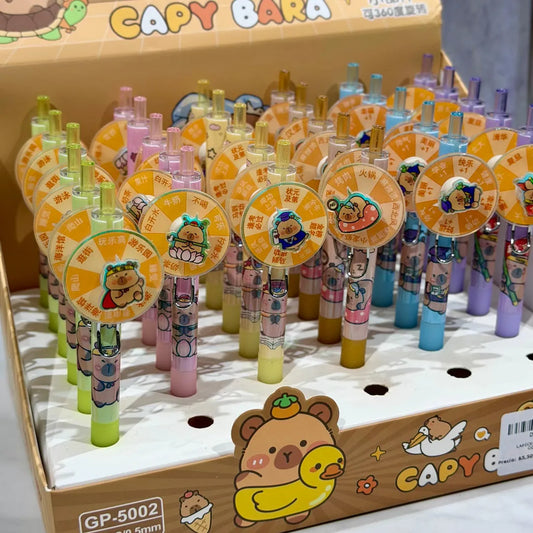 LAPICERO RULETA DE CAPIBARA