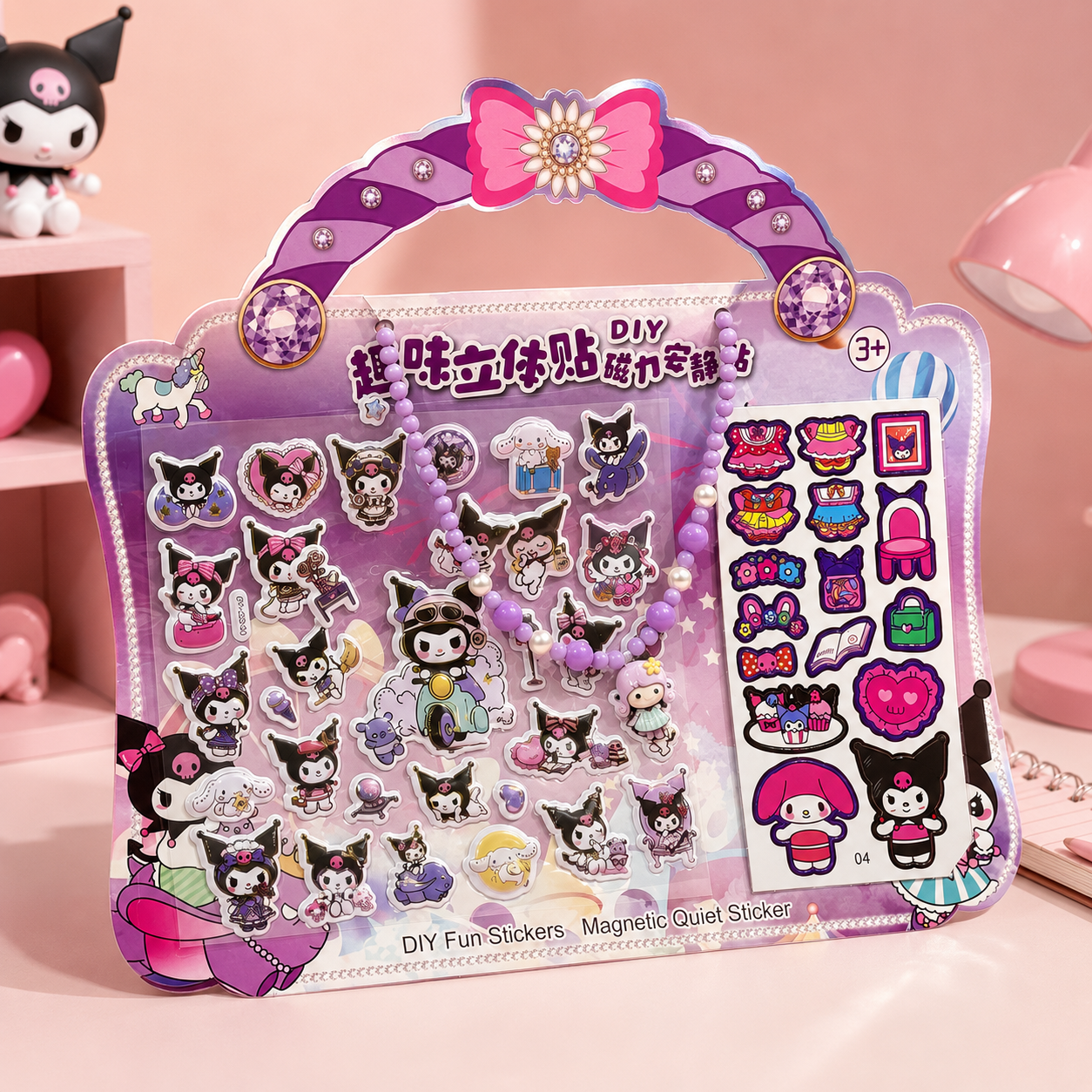 COLLAR + STICKERS SANRIO
