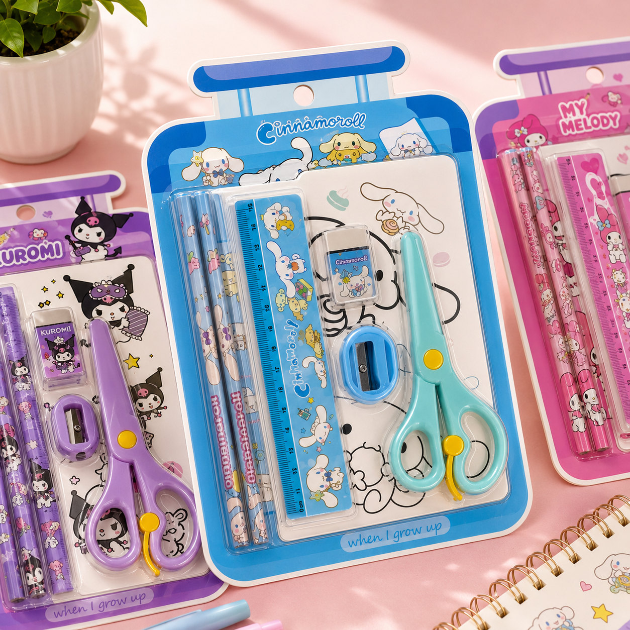 KIT ESCOLAR CON TIJERAS
