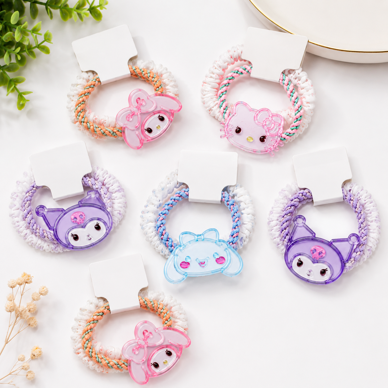 SCRUNCHIES DE SANRIO x2