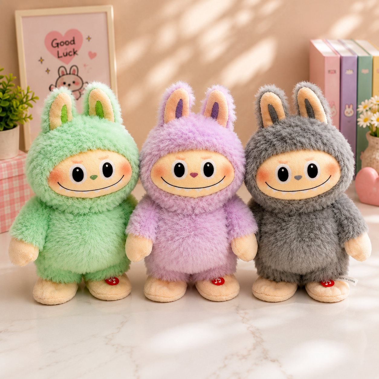 PELUCHE DE LABUBU IMITADOR CON MUSICA