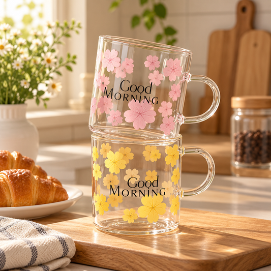 TAZA DE VIDRIO