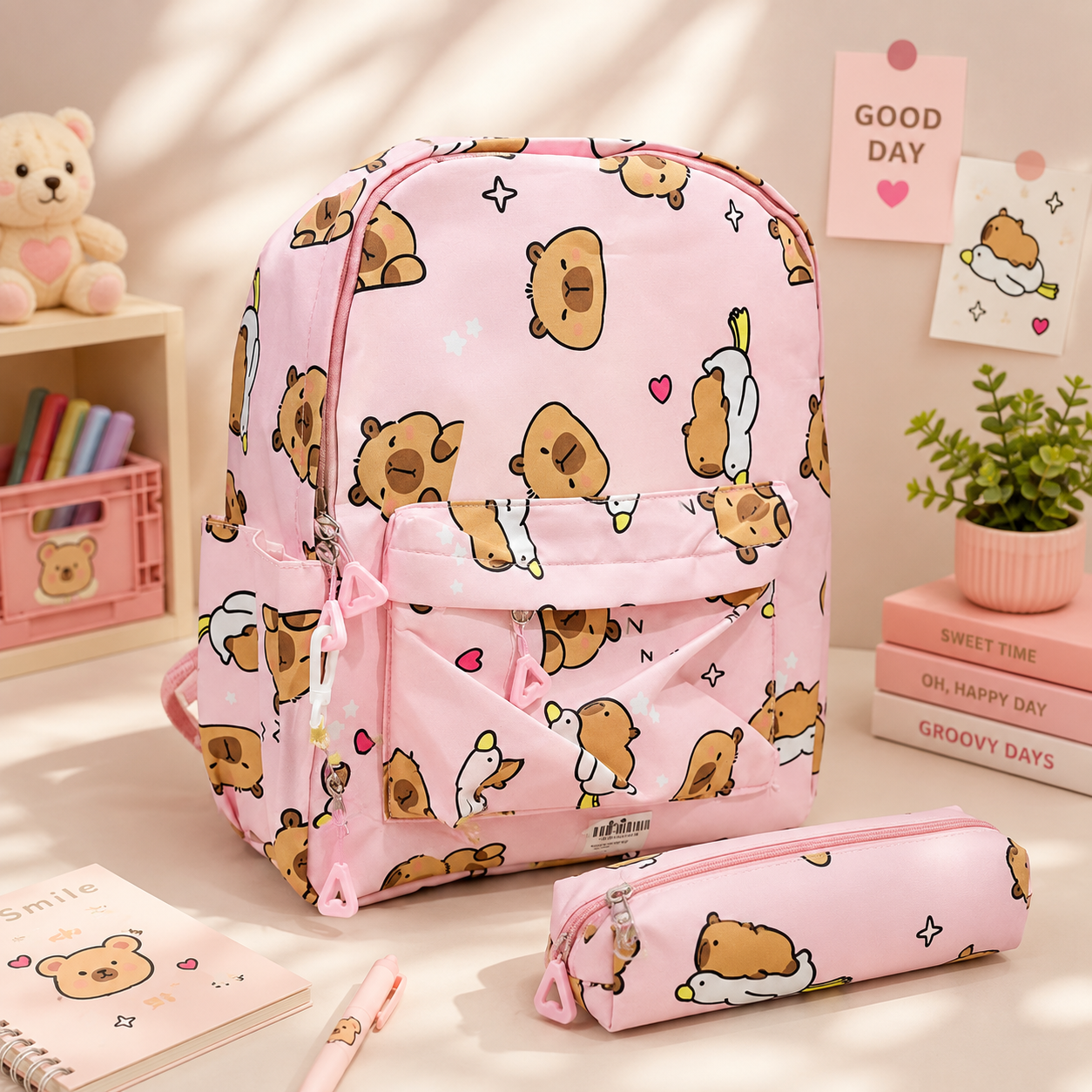 MORRAL ESTAMPADO CAPIBARA