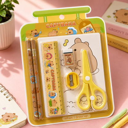 KIT ESCOLAR CON TIJERAS