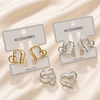 PINZAS DE CORAZON METALICAS