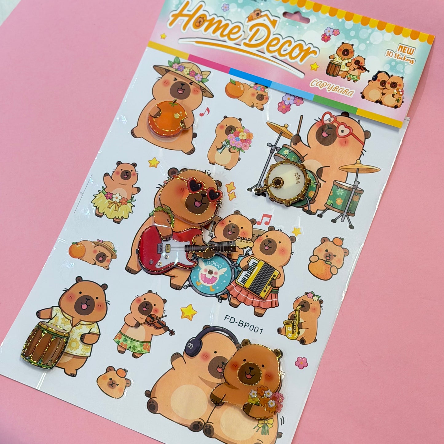 STICKER GRANDE DE PERSONAJES