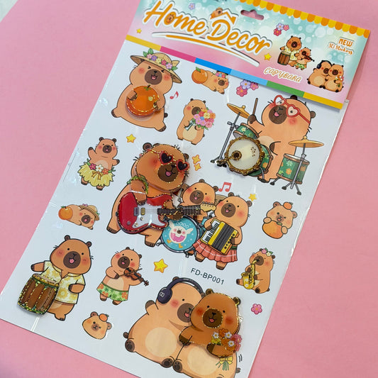 STICKER GRANDE DE PERSONAJES