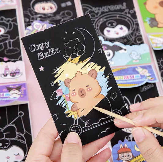 SCRATCH BOOK DE PERSONAJES