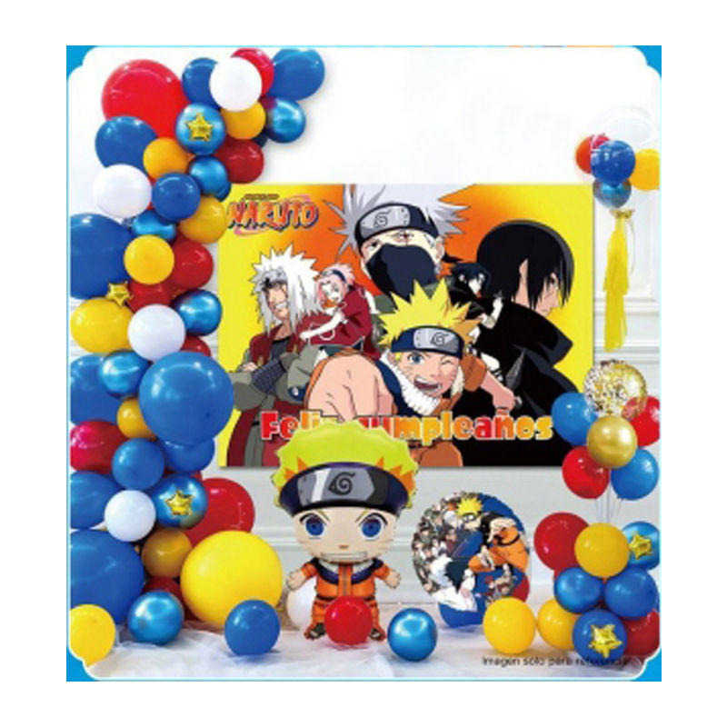BOUQUET DE GLOBOS NARUTO