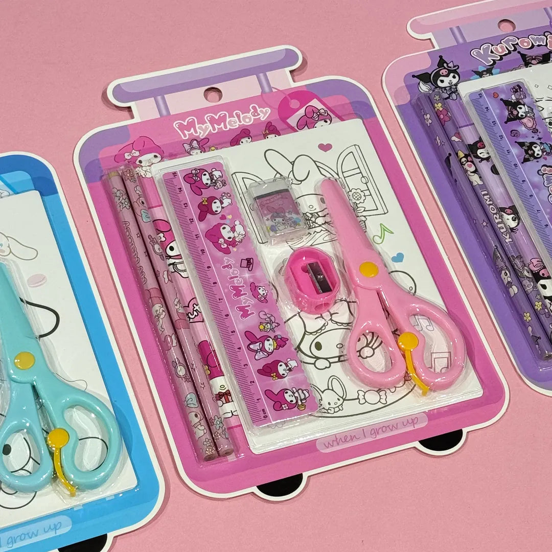 KIT ESCOLAR CON TIJERAS