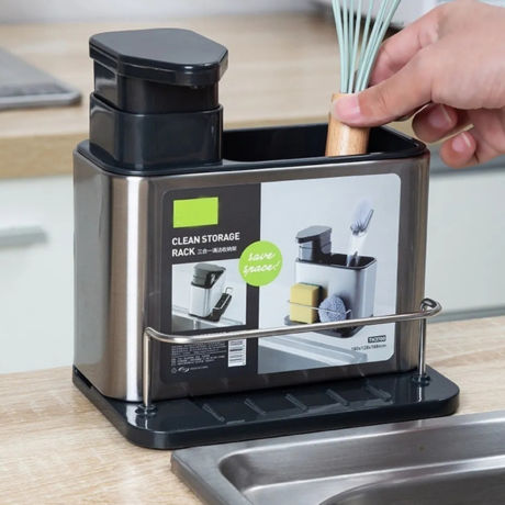 DISPENSADOR DE JABÓN LÍQUIDO