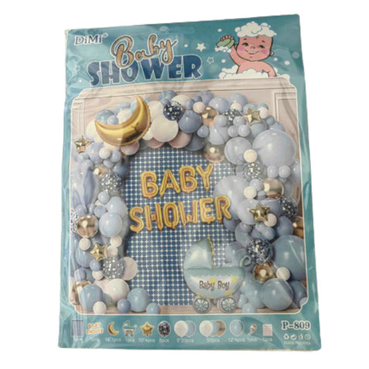 BOUQUET DE GLOBOS BABY SHOWER NIÑO