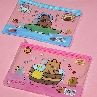 CARTUCHERA TRANSPARENTE SANRIO