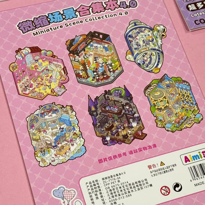 STICKERS ESCENARIOS DE SANRIO