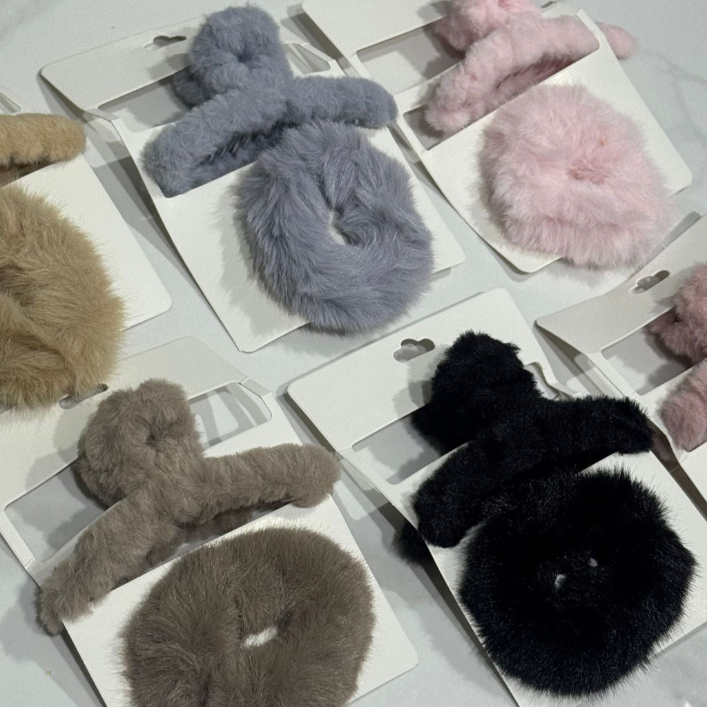 SET DE GANCHO Y MOÑA PELUCHE