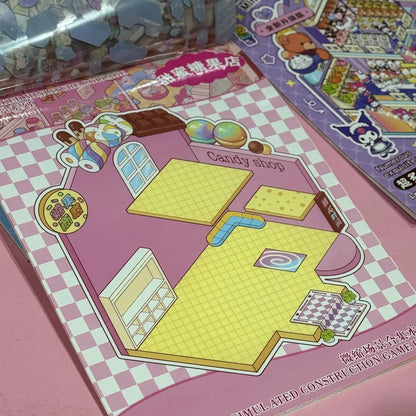 STICKERS ESCENARIOS DE SANRIO
