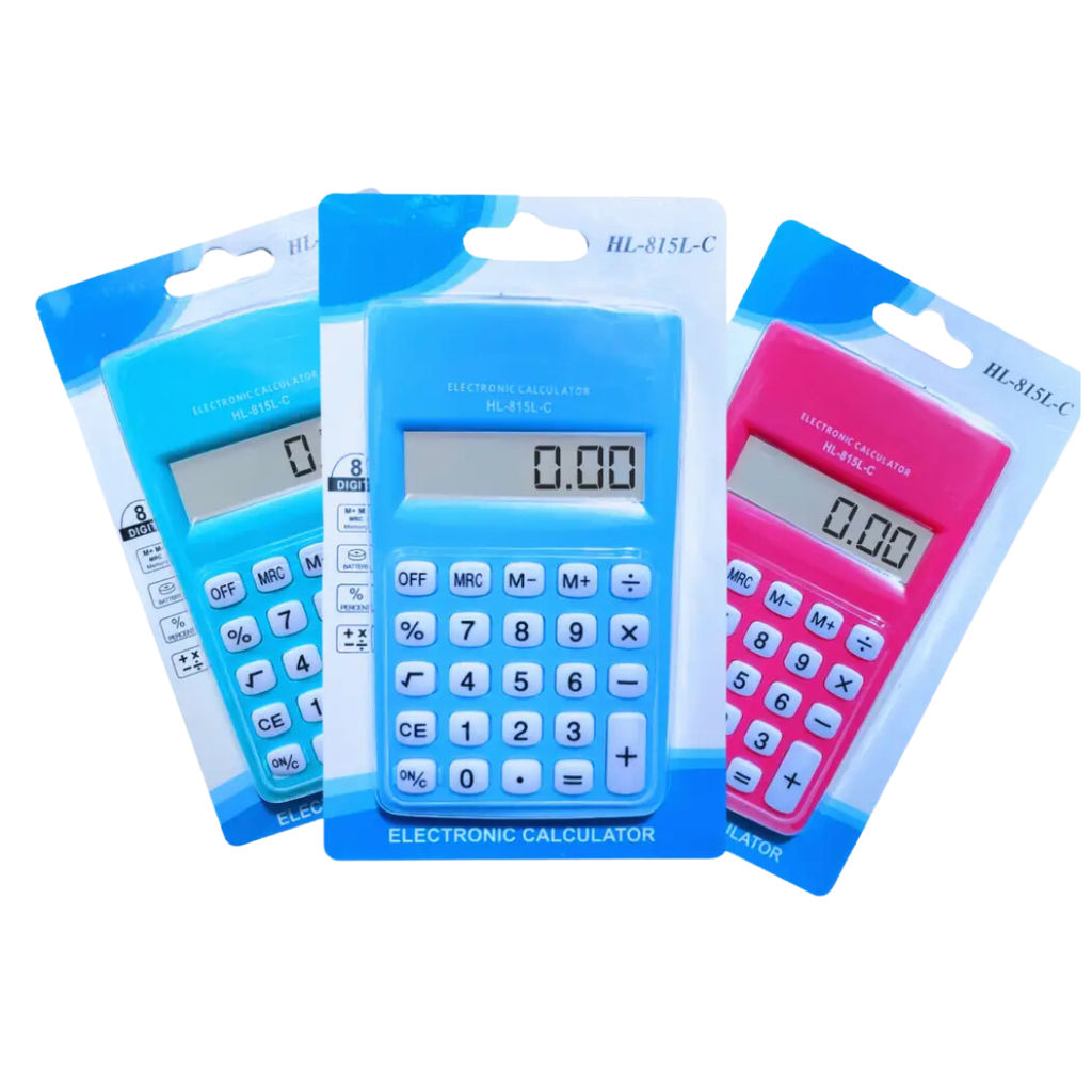 CALCULADORA MINI UNICOLOR