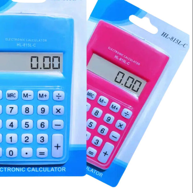 CALCULADORA MINI UNICOLOR