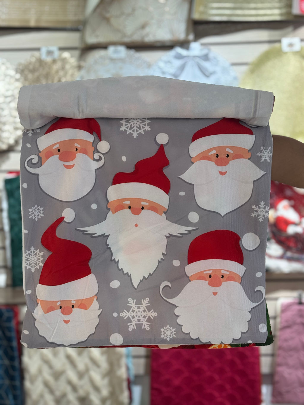 FUNDAS NAVIDEÑAS ESTAMPADAS