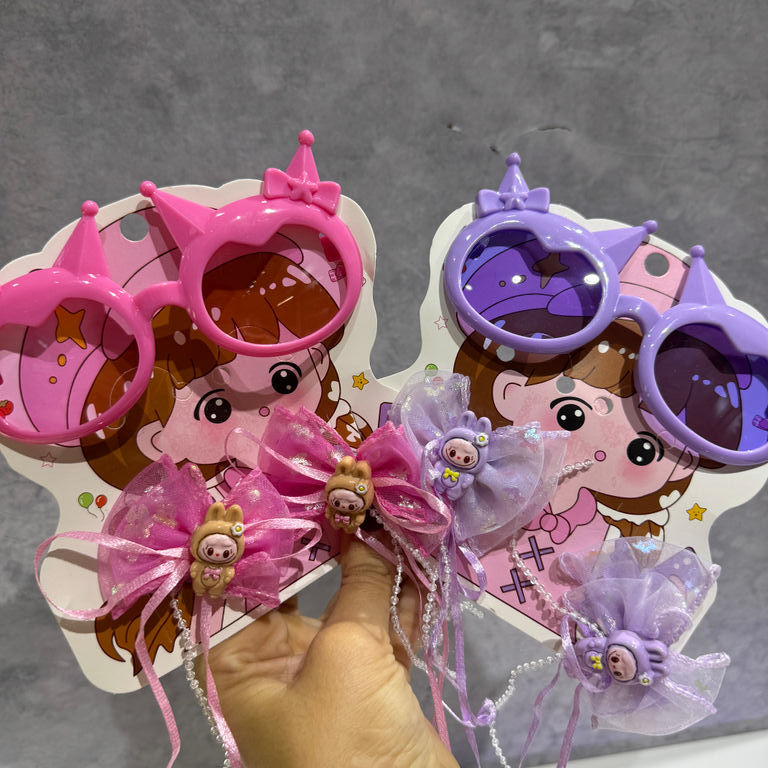 SET DE LENTES + PINZAS LABUBU