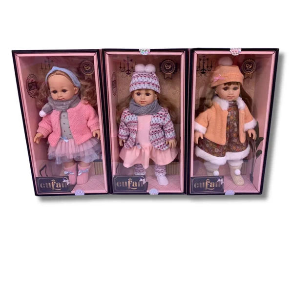 MUÑECA EN CAJA CON BOINA