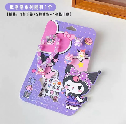 ACCESORIOS INFANTILES + STICKERS PARA UÑAS